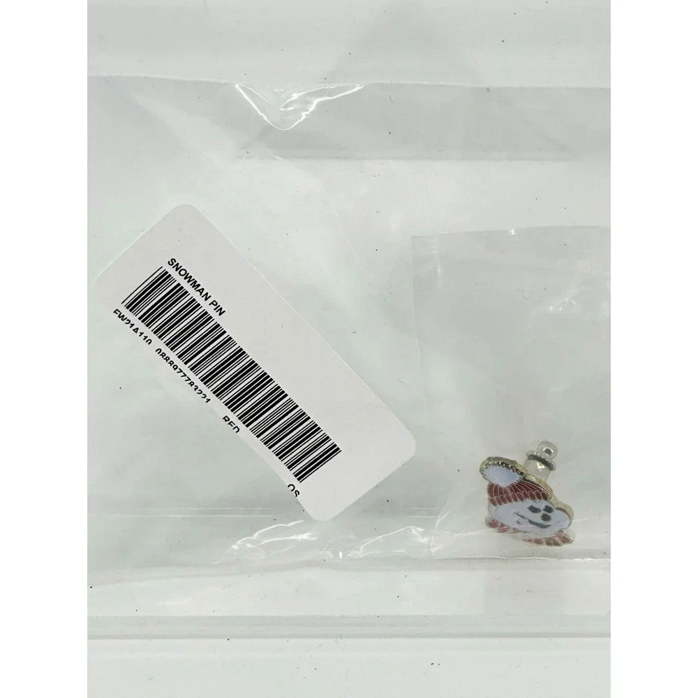 Supreme Snowman Dangle Charm Enamel Multicolor Holiday Christmas Theme